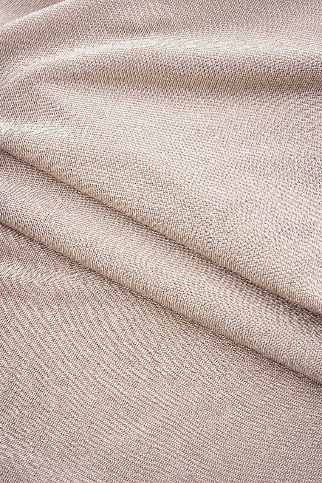 Asymmetric ruffle cowl neck t-shirt with short sleeves