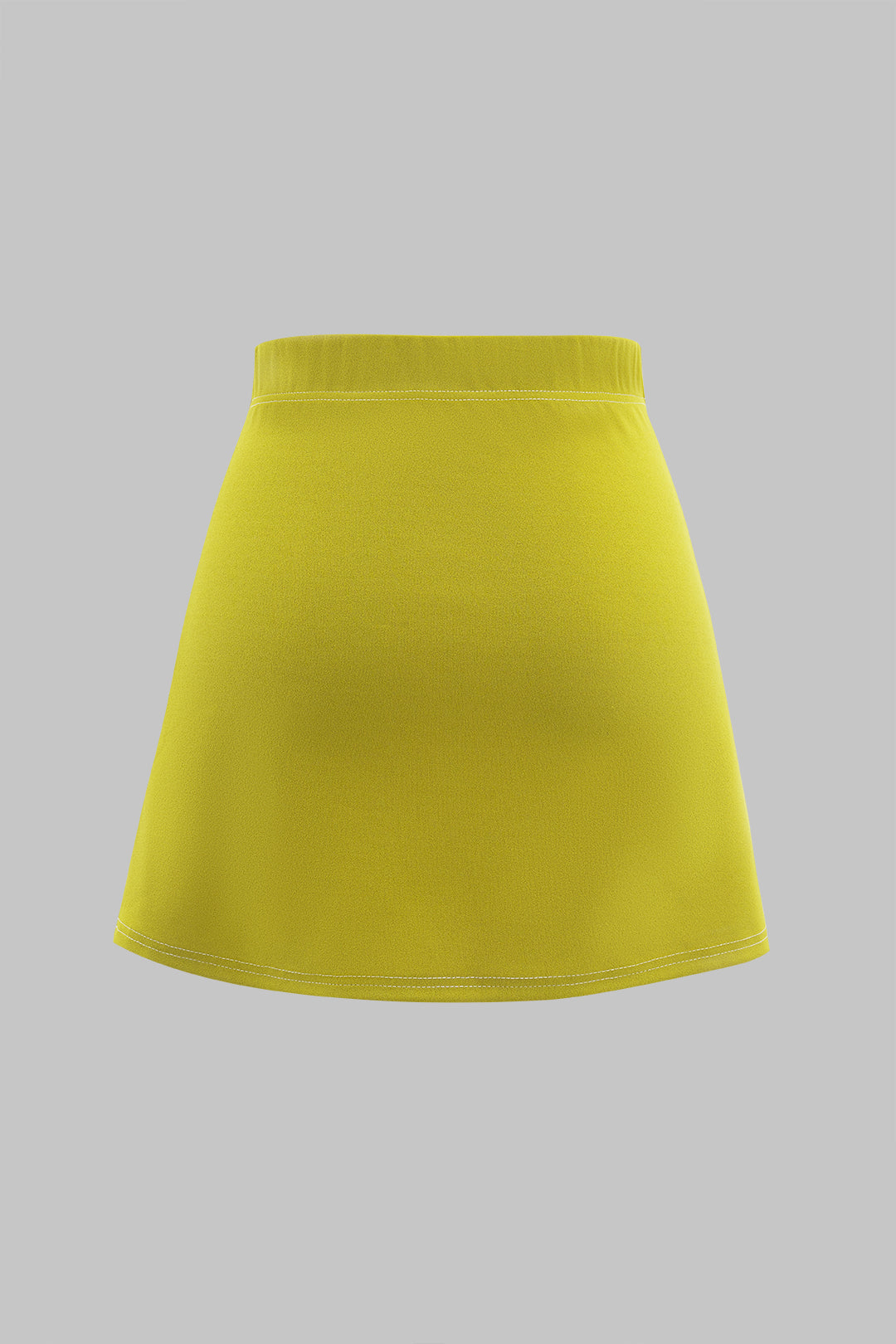 Asymmetrical patchwork skirt