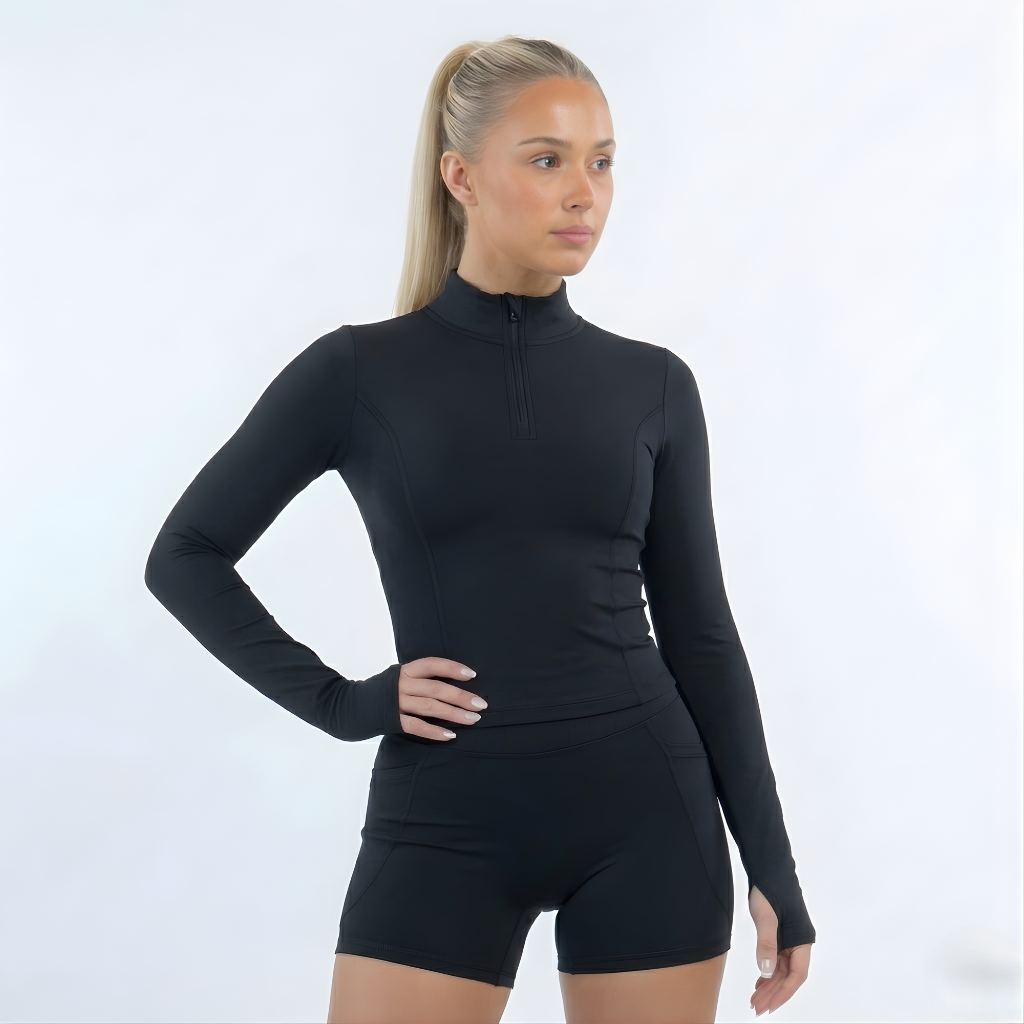 Elevated Half-Zip Active Set