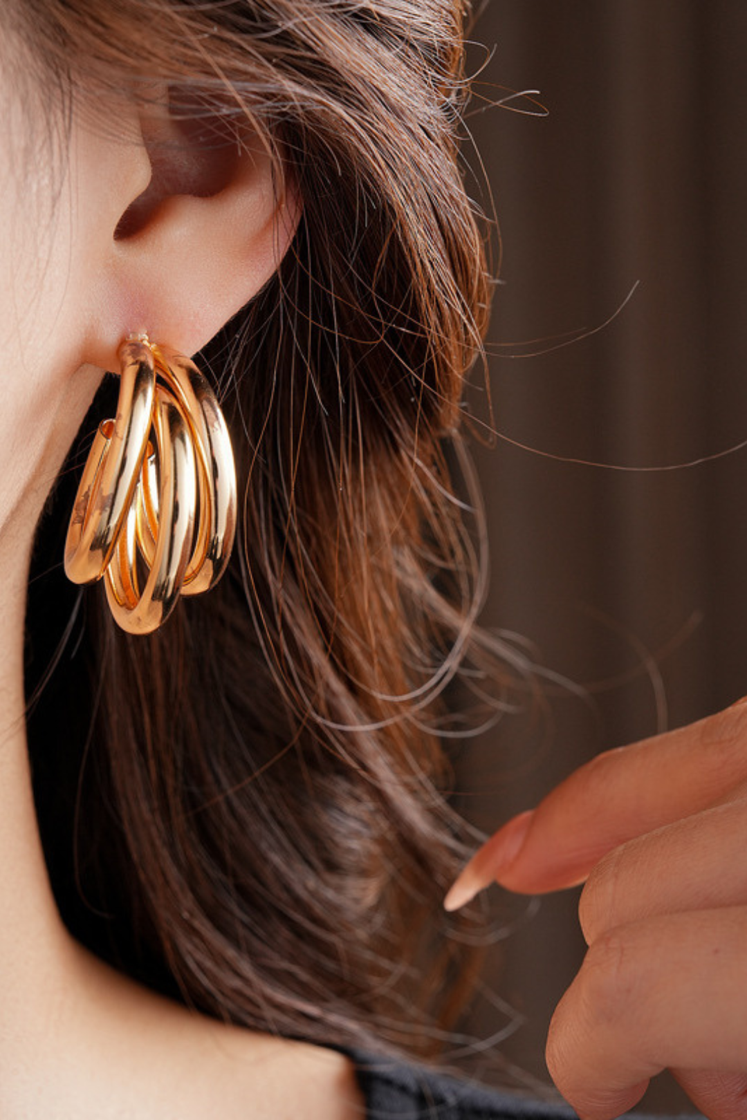 Alloy Geometric Earrings