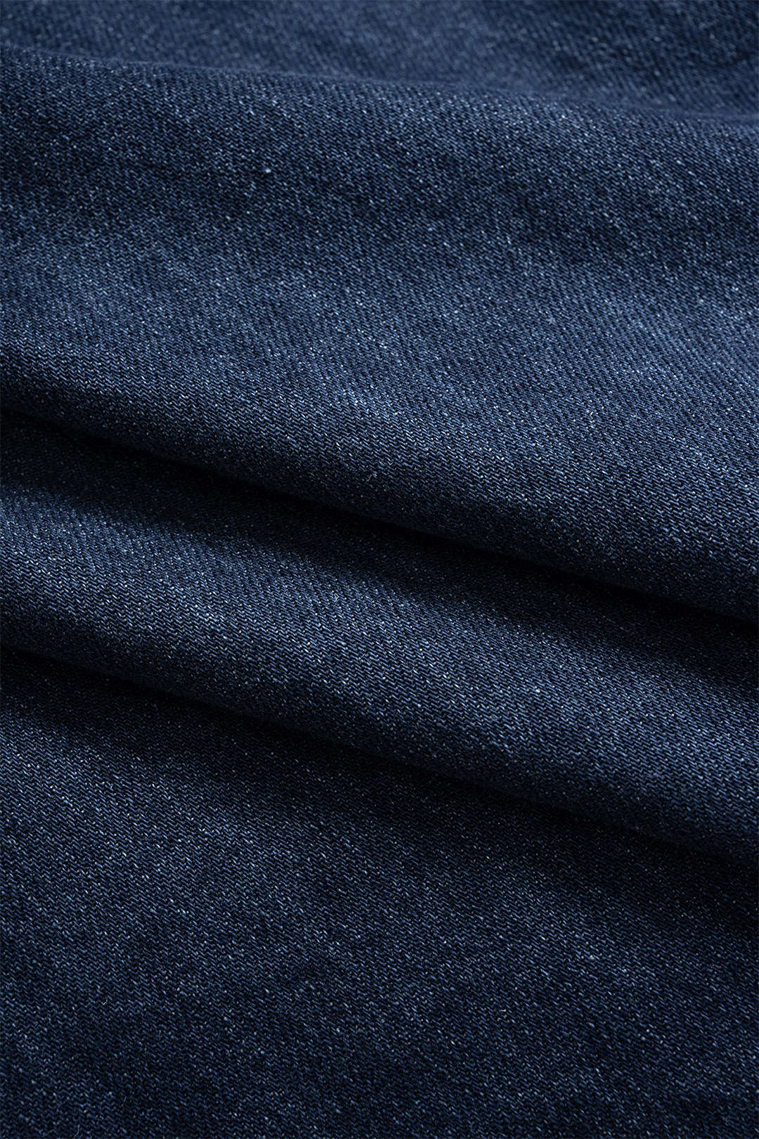 Denim Button Long-Sleeve Top And High Waist Mini Skirt Set