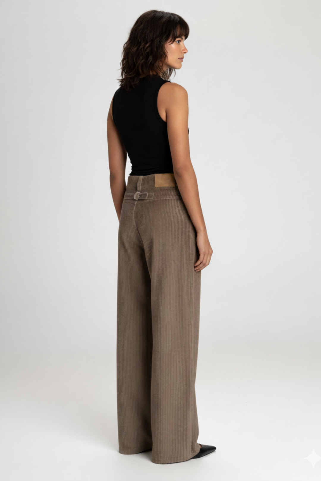 Ava Corduroy Barrel Trousers