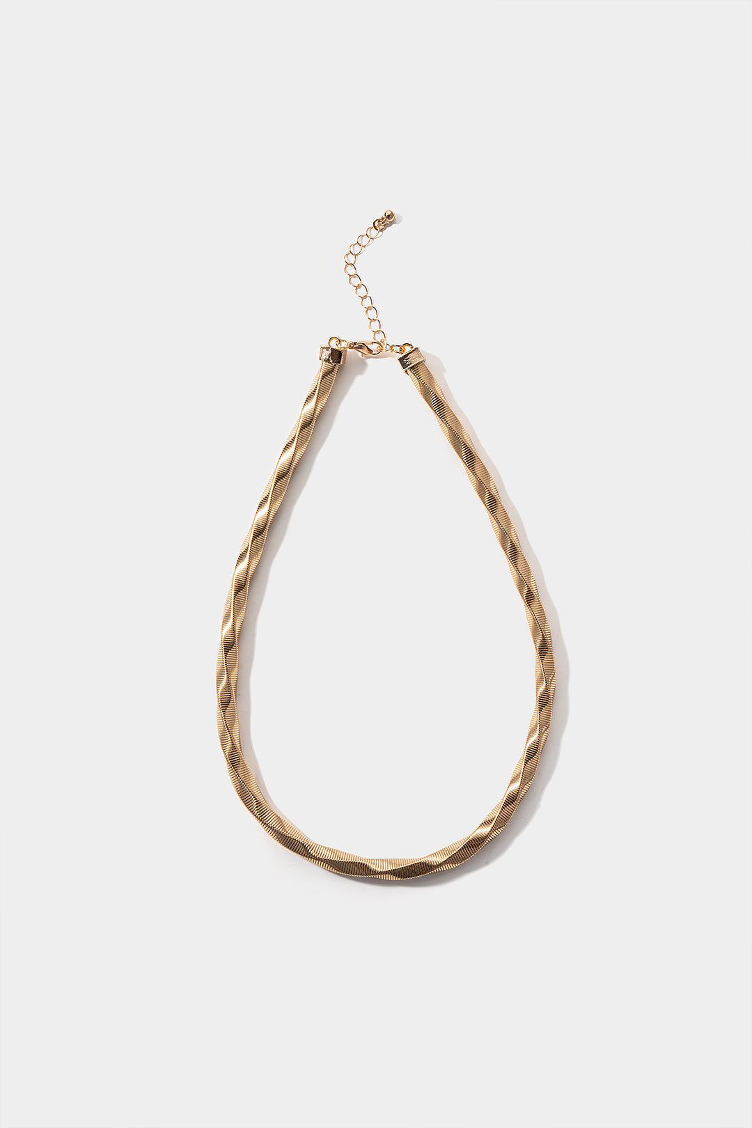 Alloy Spiral Necklace