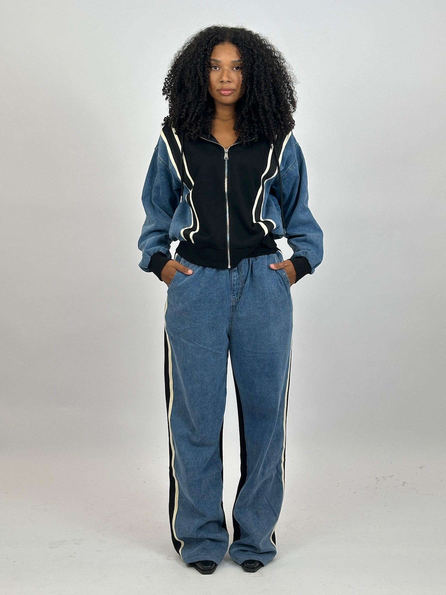 DENIM TRACKSUIT