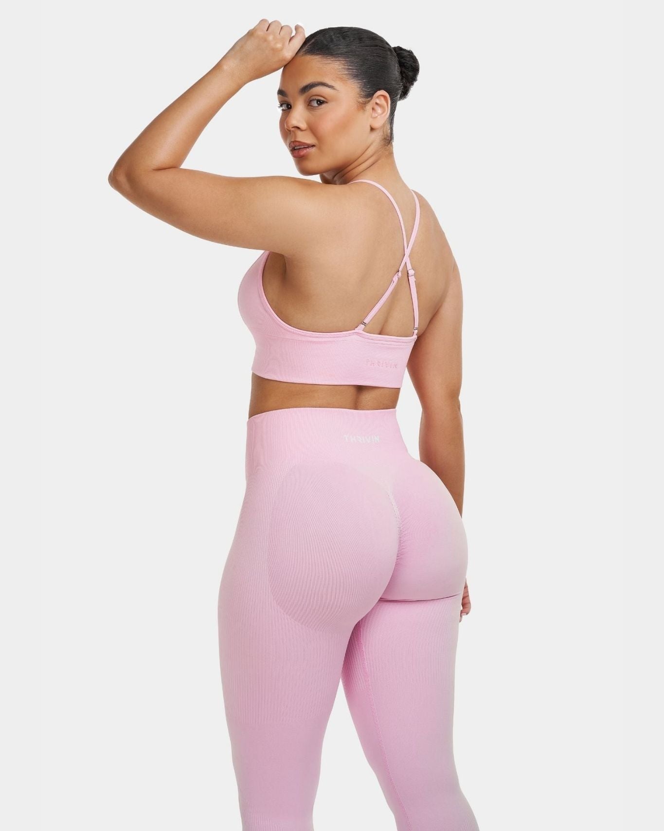 Multi-Way Sculpt Seamless Bra | Pilates Pink