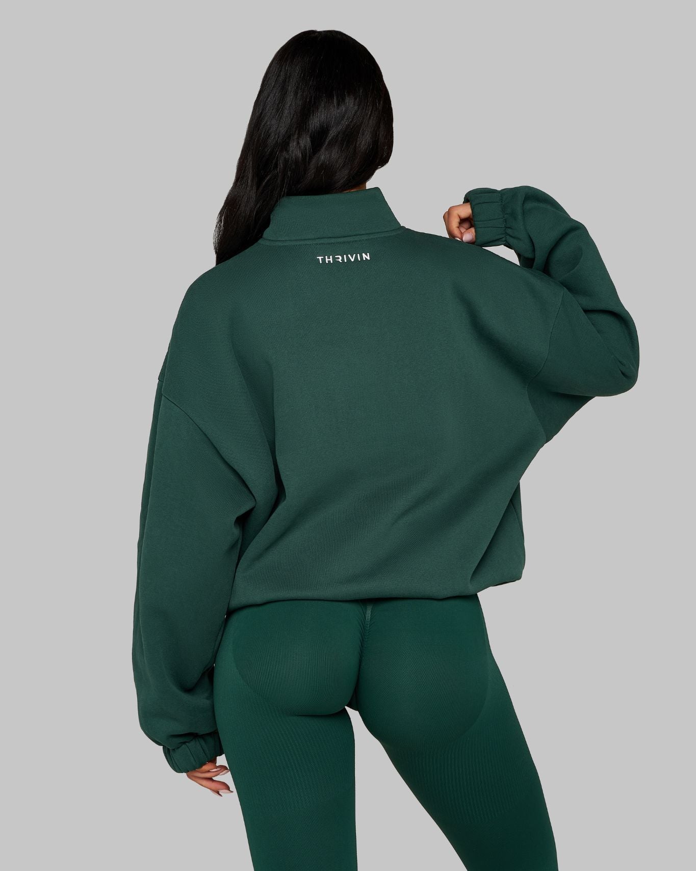 Original Halfzipper Sweater | Pine Green