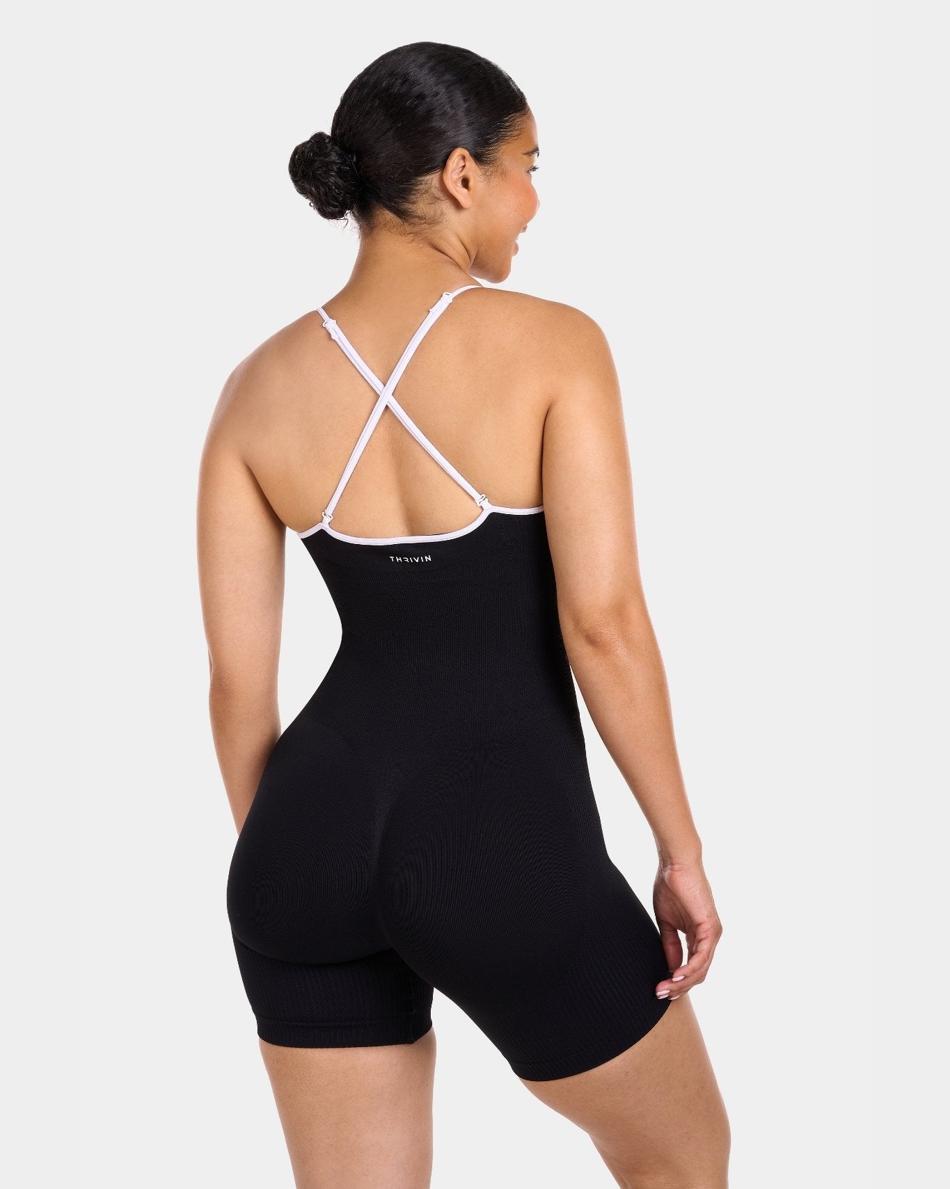 Hotline Multi-Way Sculpt Seamless Bodysuit | Black Noir