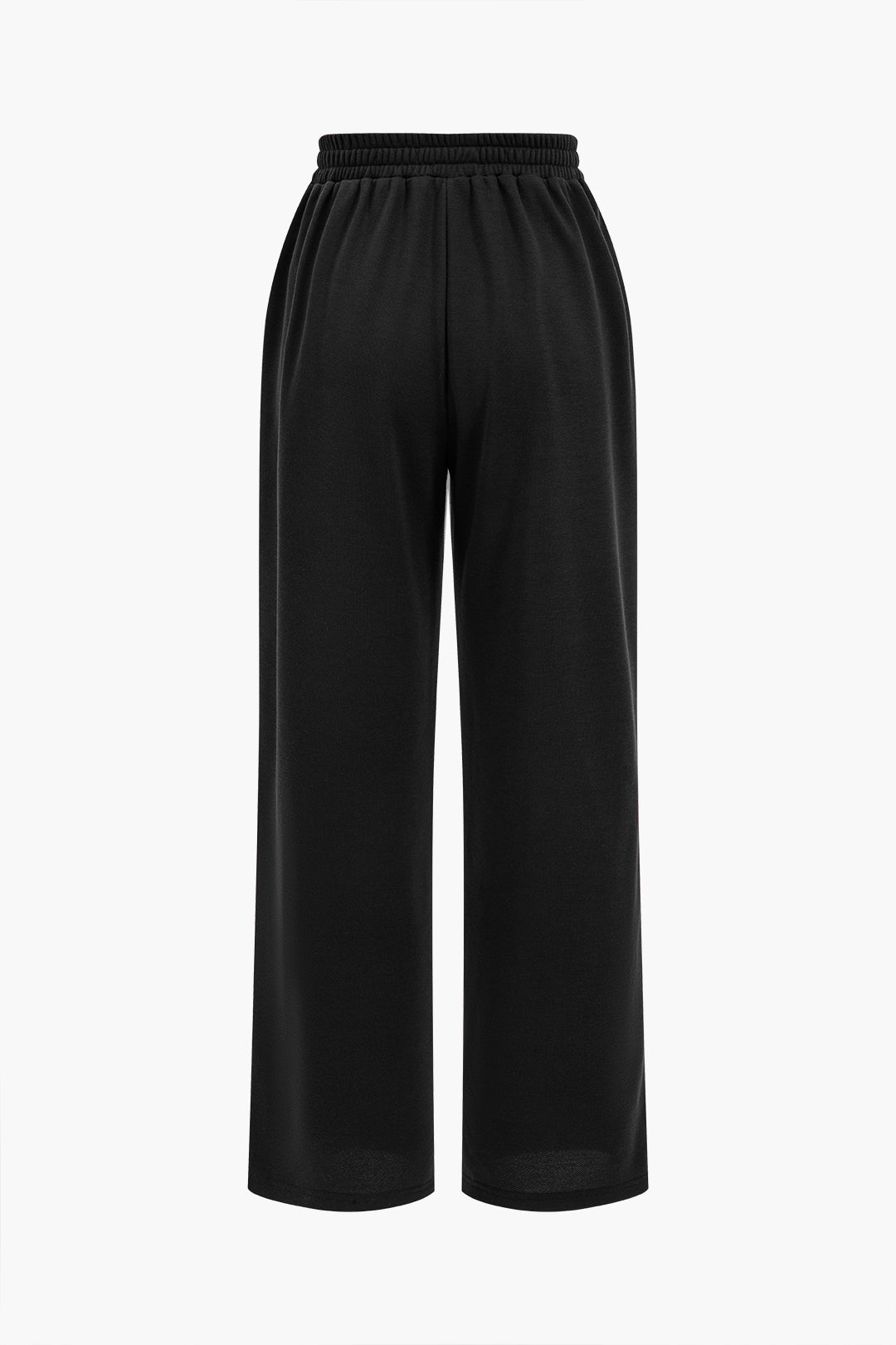 Asymmetric top and pants set