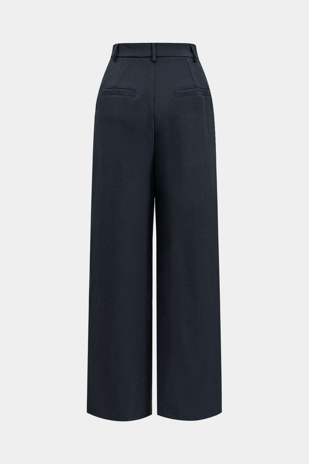 Asymmetrical leg trousers