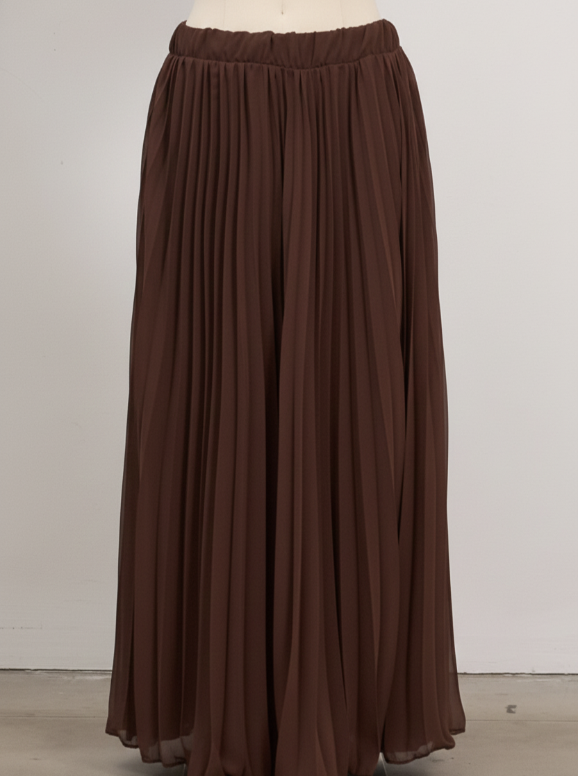 Pleated Skirt - White