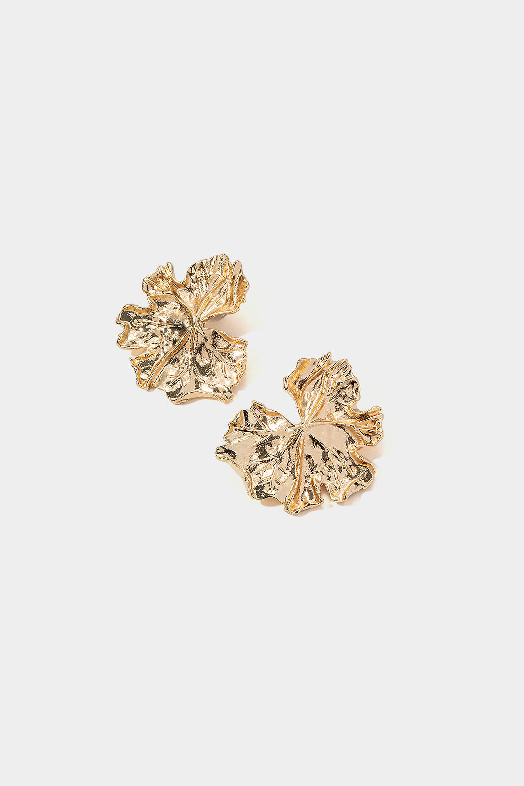 Alloy Flower Geometric Earrings