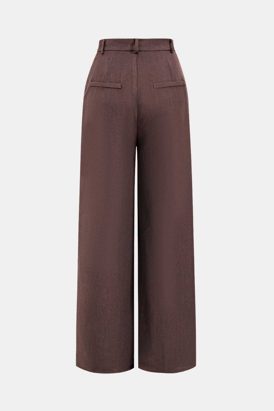 Asymmetrical leg trousers