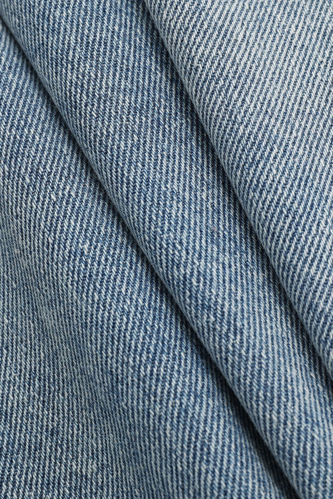 Asymmetrical waist straight leg jeans