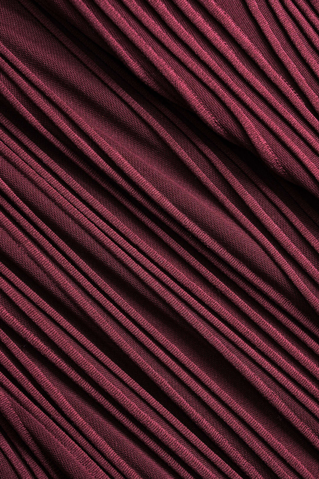 Basic textured long sleeve top