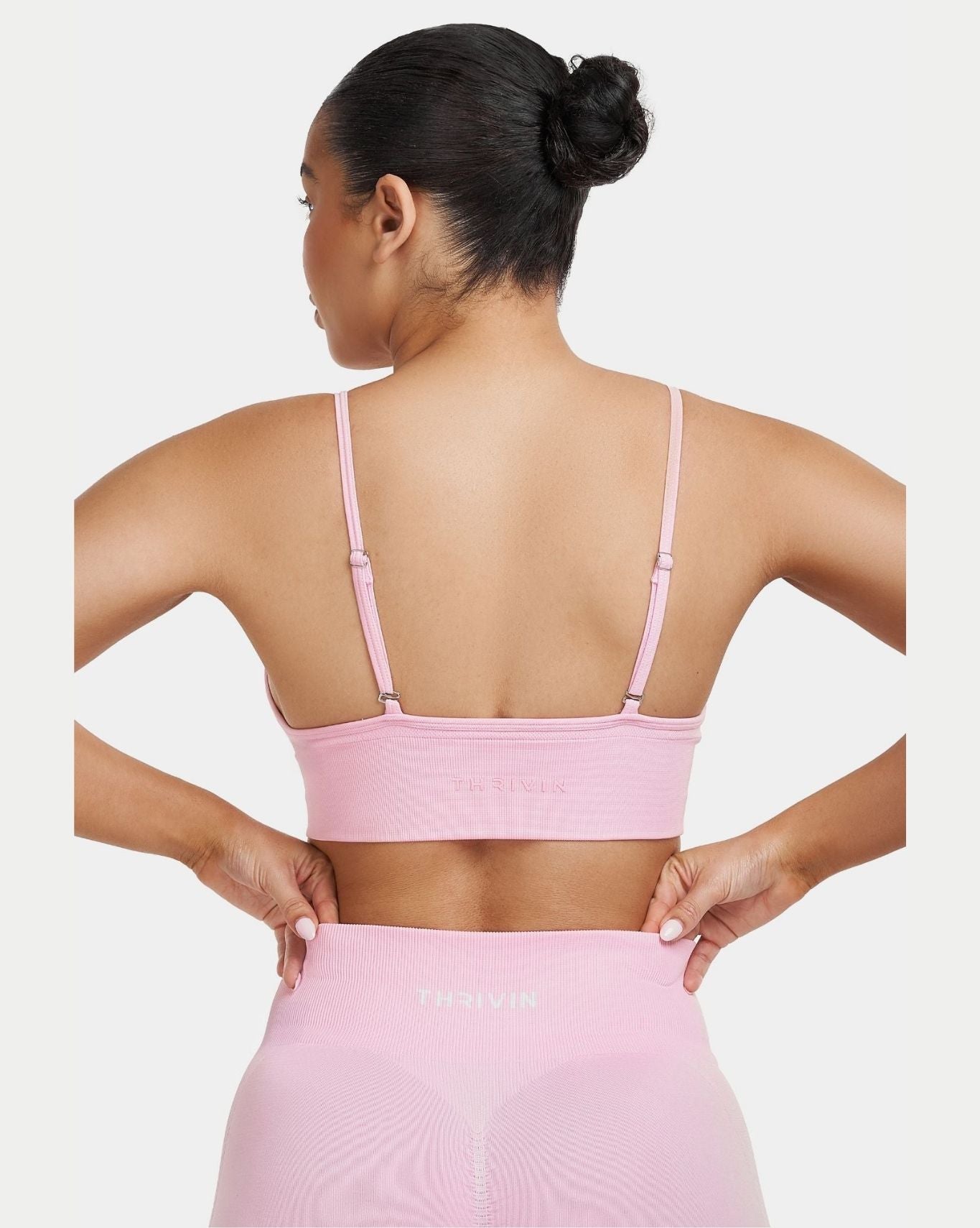Multi-Way Sculpt Seamless Bra | Pilates Pink
