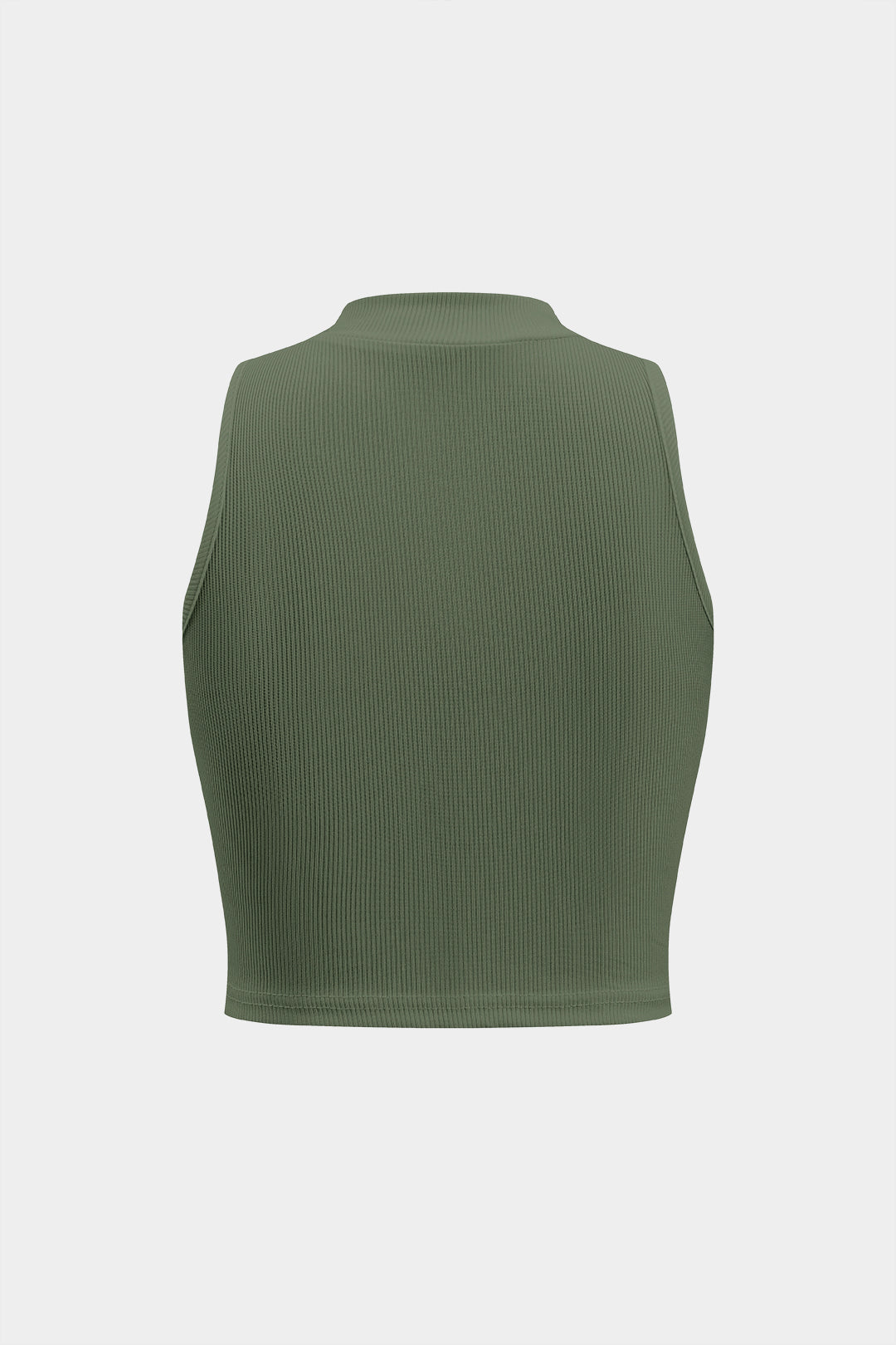 Basic textured sleeveless tank top