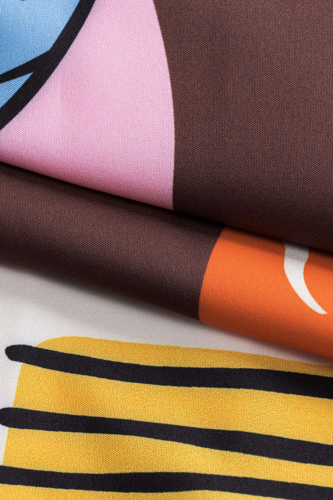 Abstract print ruffle tie front slip jumpsuit