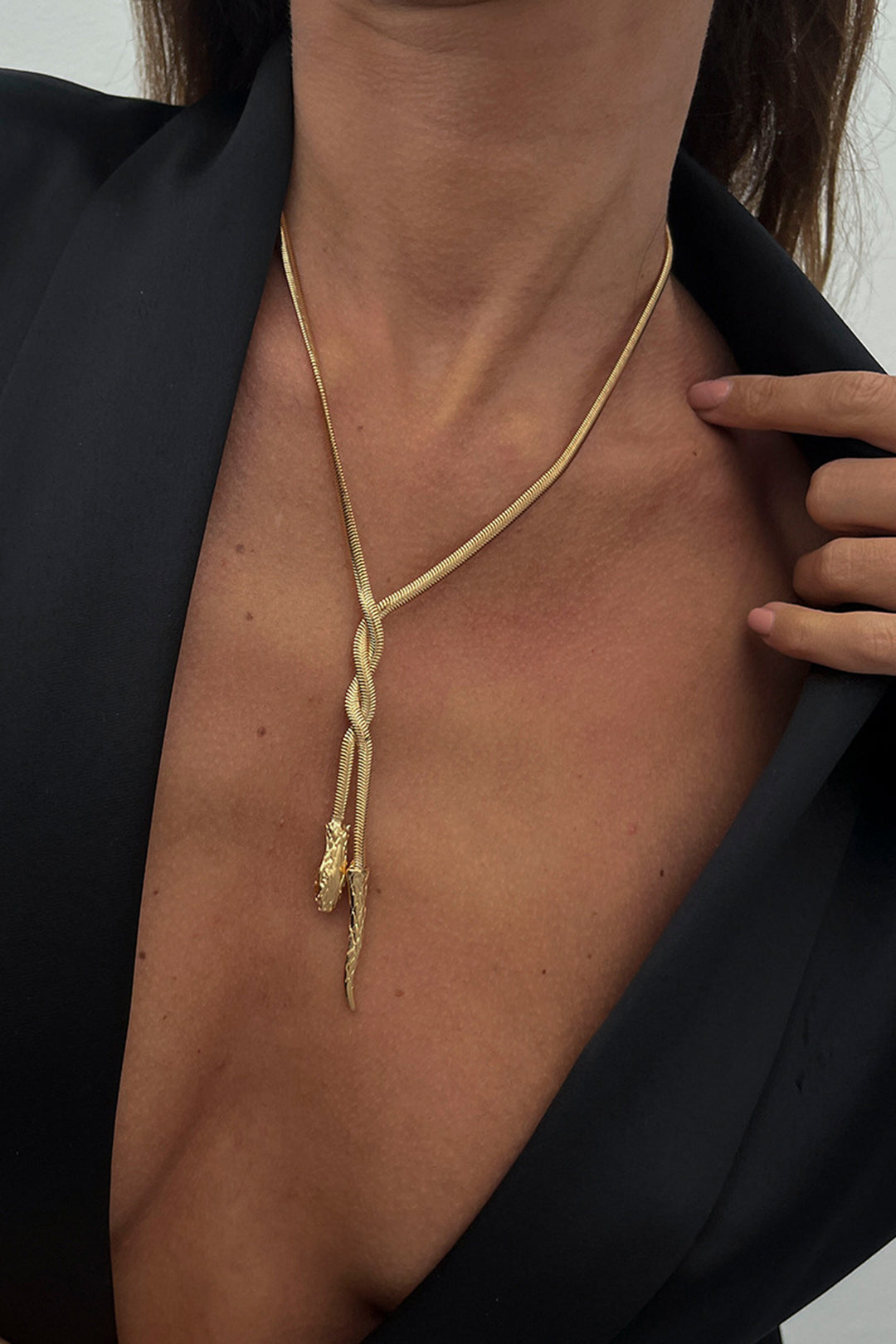 Alloy Snake Necklace