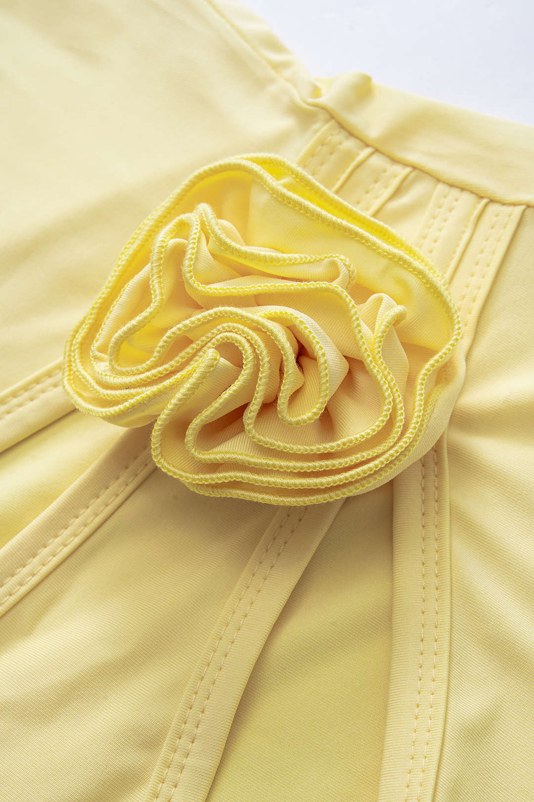 3D floral cut-out slip sleeveless mermaid maxi dress