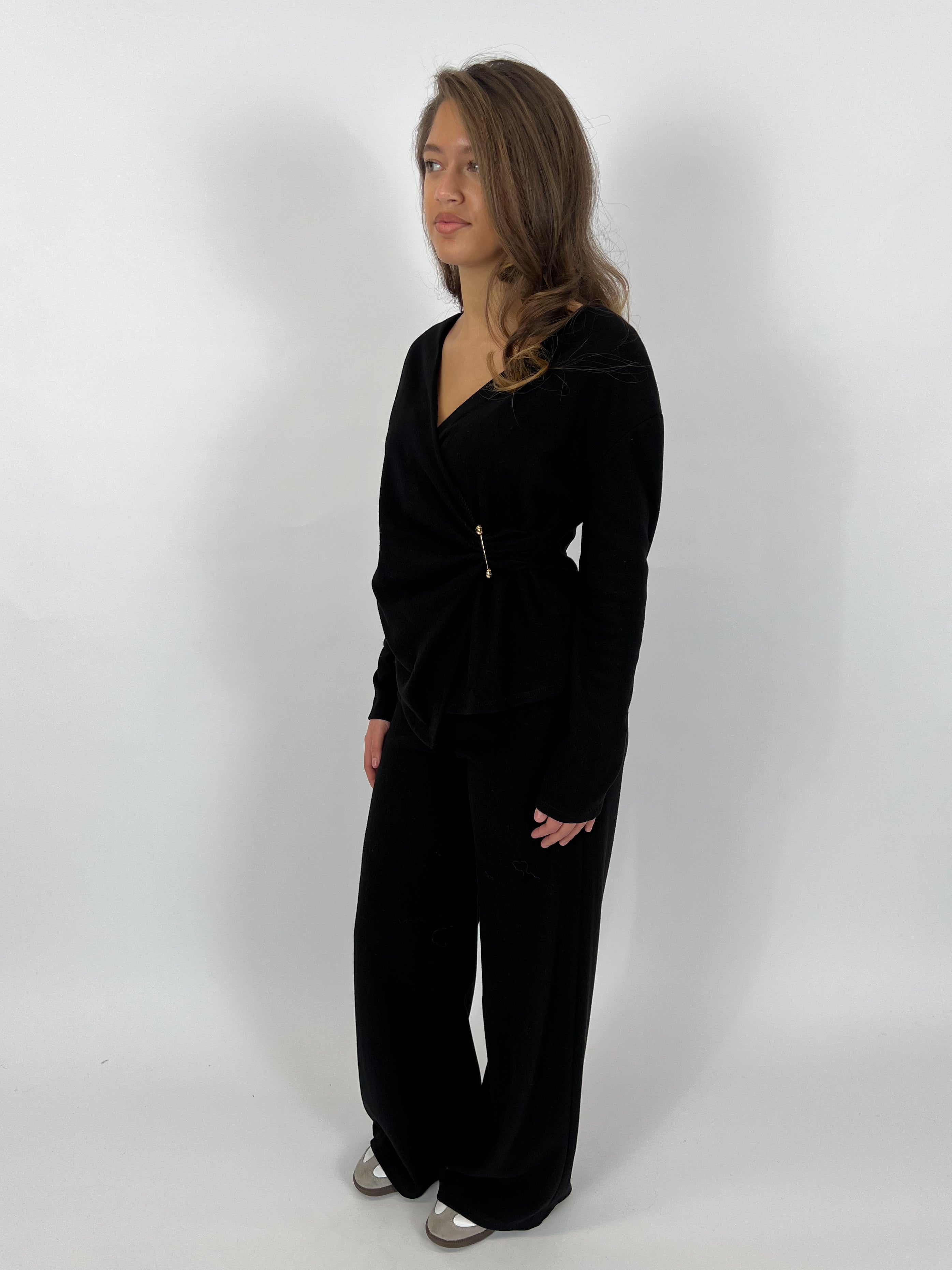 WRAP COMFY SET BLACK