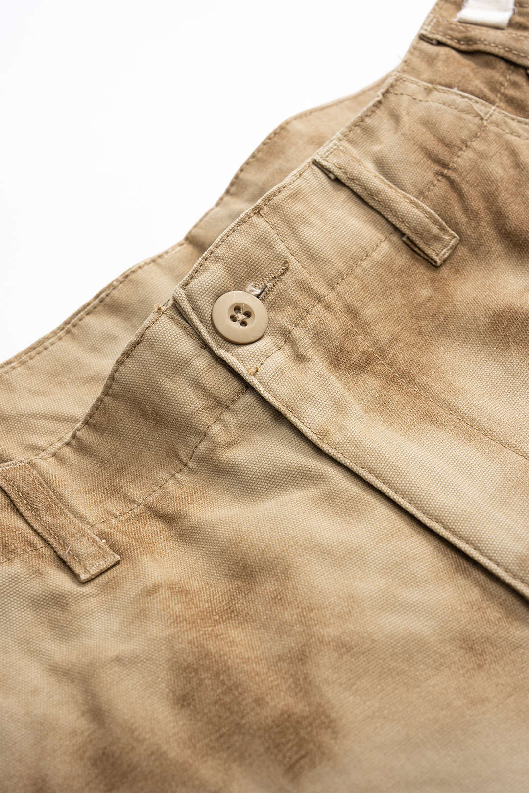 Abstract Print Pocket Shorts