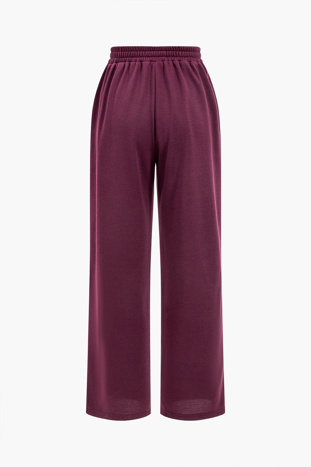 Asymmetric top and pants set