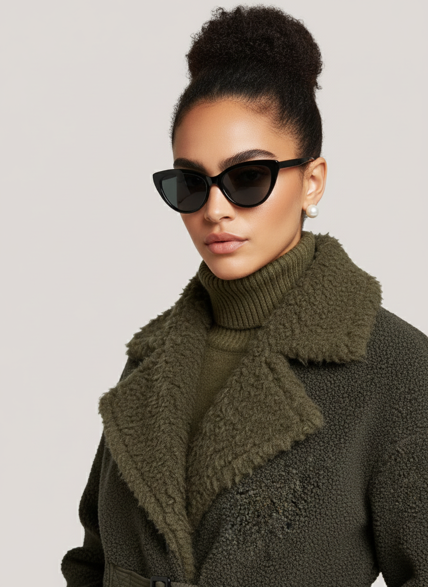 Cozy Suede Teddy Blazer – Chic and Warm Winter Outerwear 2