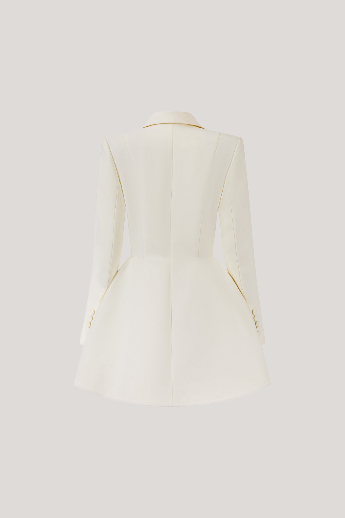 Lapel Long Sleeve Mini Blazer Dress – Tailored Elegance with Modern Sophistication