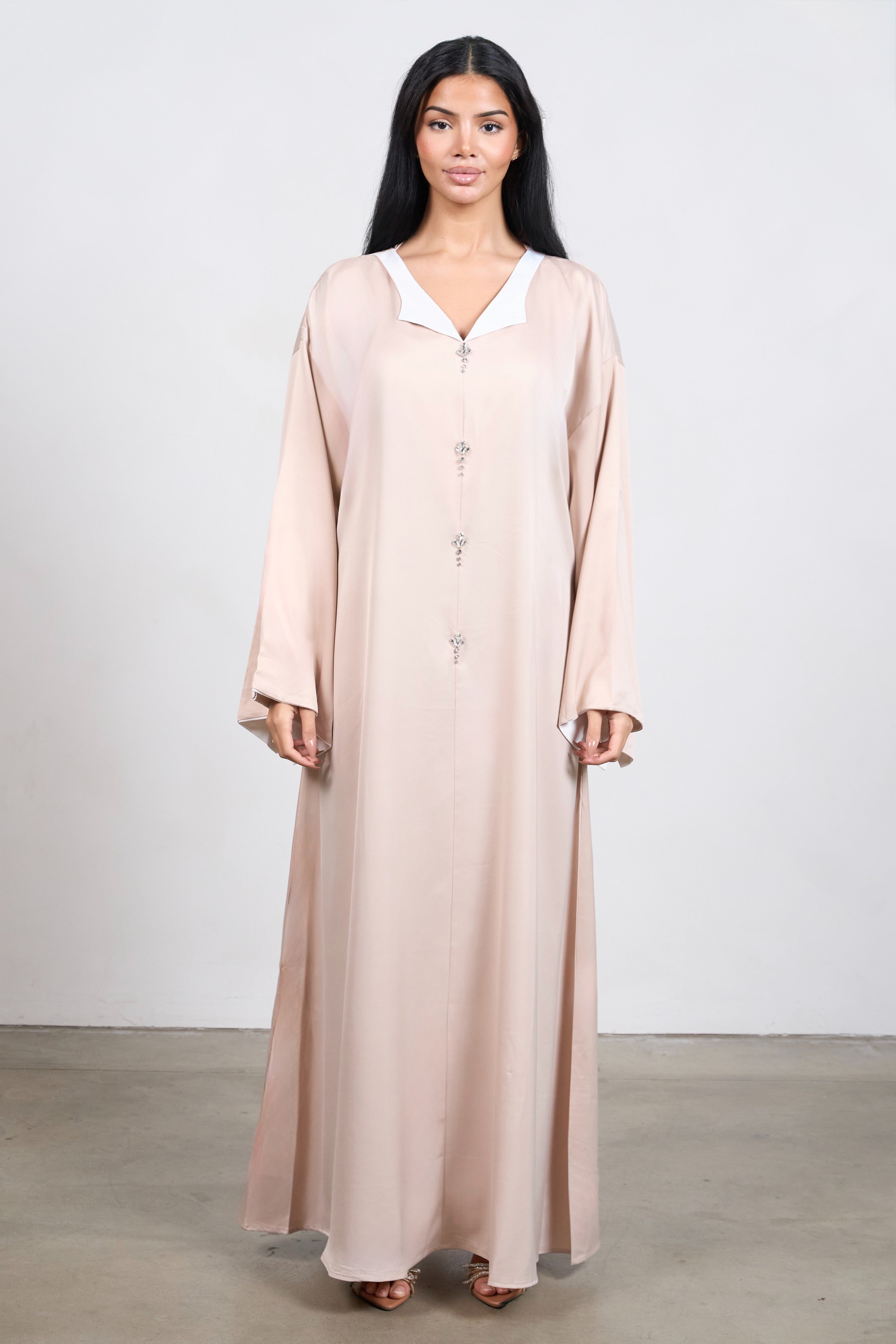 Harmony Kaftan Dress – Elegant Belted Kaftan for Women