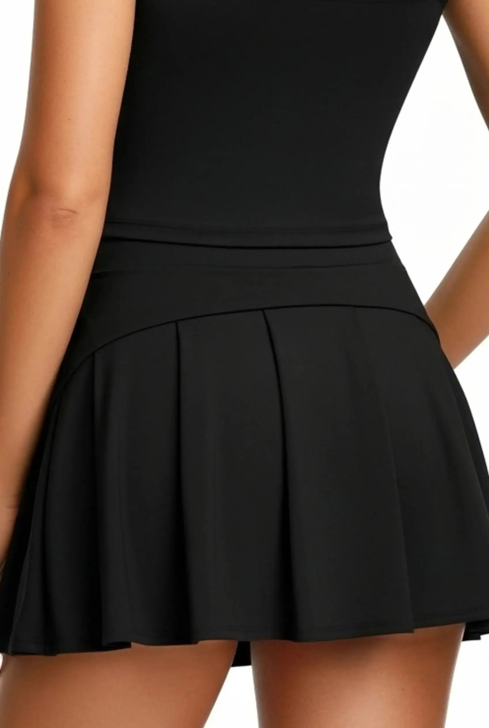 Midnight Black Skort Set 4