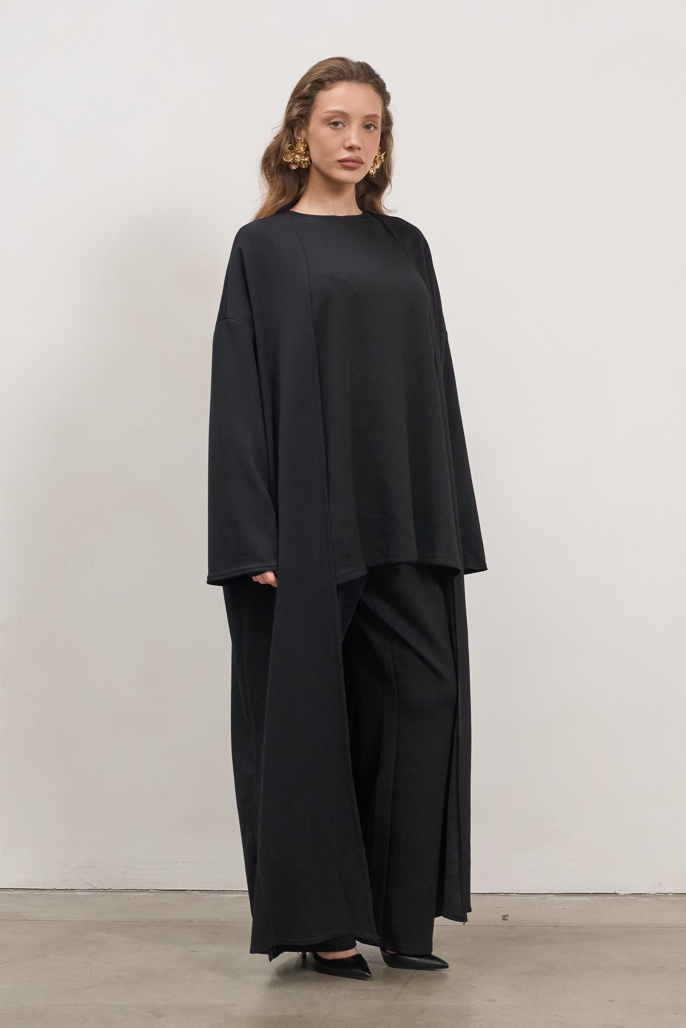 Amara Longline Rayon Cardigan