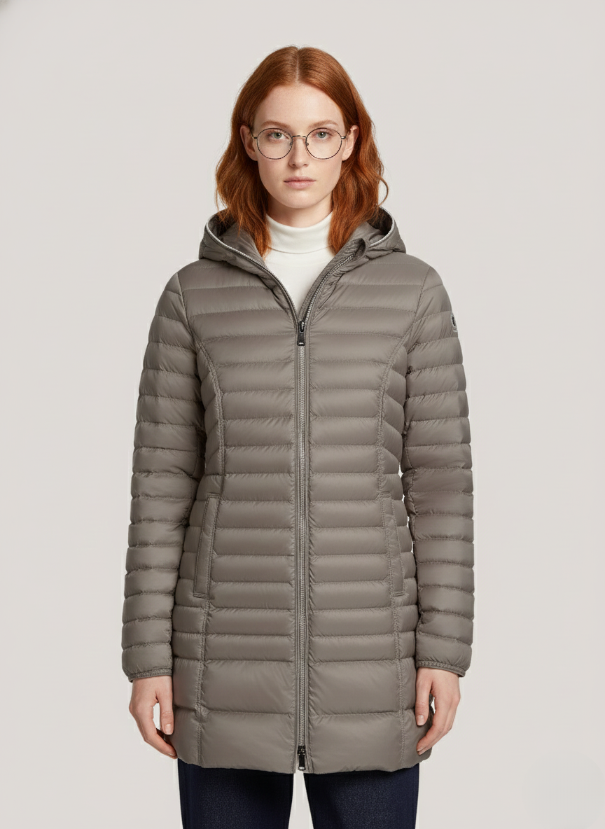 Tallulah's Lightweight Transitional Jacket – Compact & Versatile Outerwear for Travel | BEIGE 3