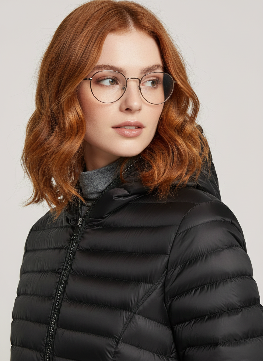 Tallulah's Lightweight Transitional Jacket – Compact & Versatile Outerwear for Travel | BLACK 2