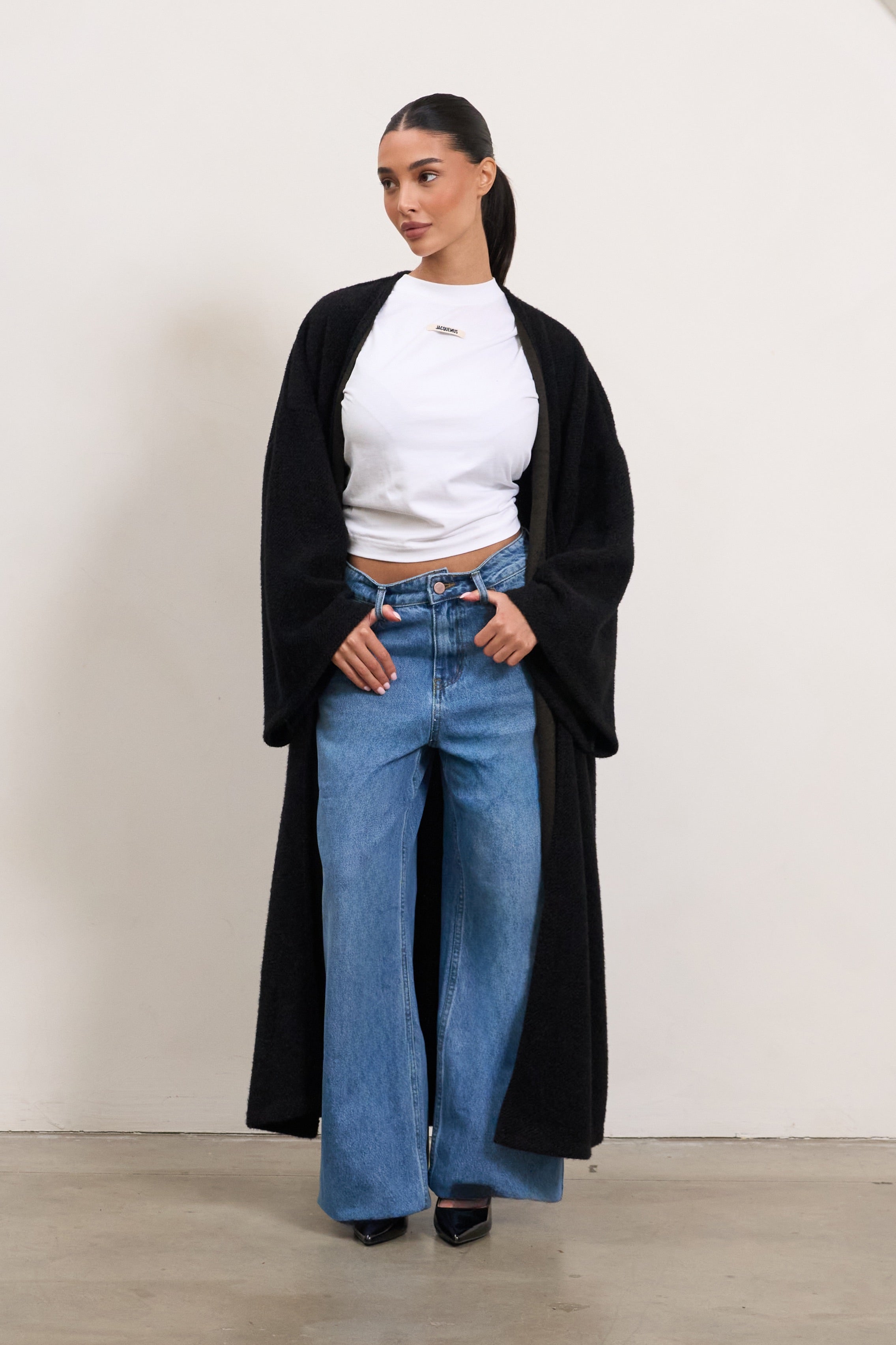 Teddy Cardigan – Long Velvet Cardigan for Women