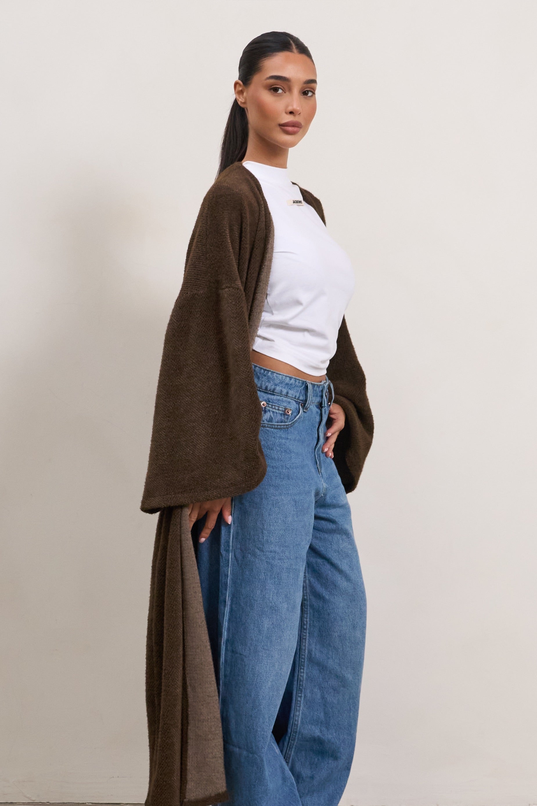 Teddy Cardigan – Long Velvet Cardigan for Women