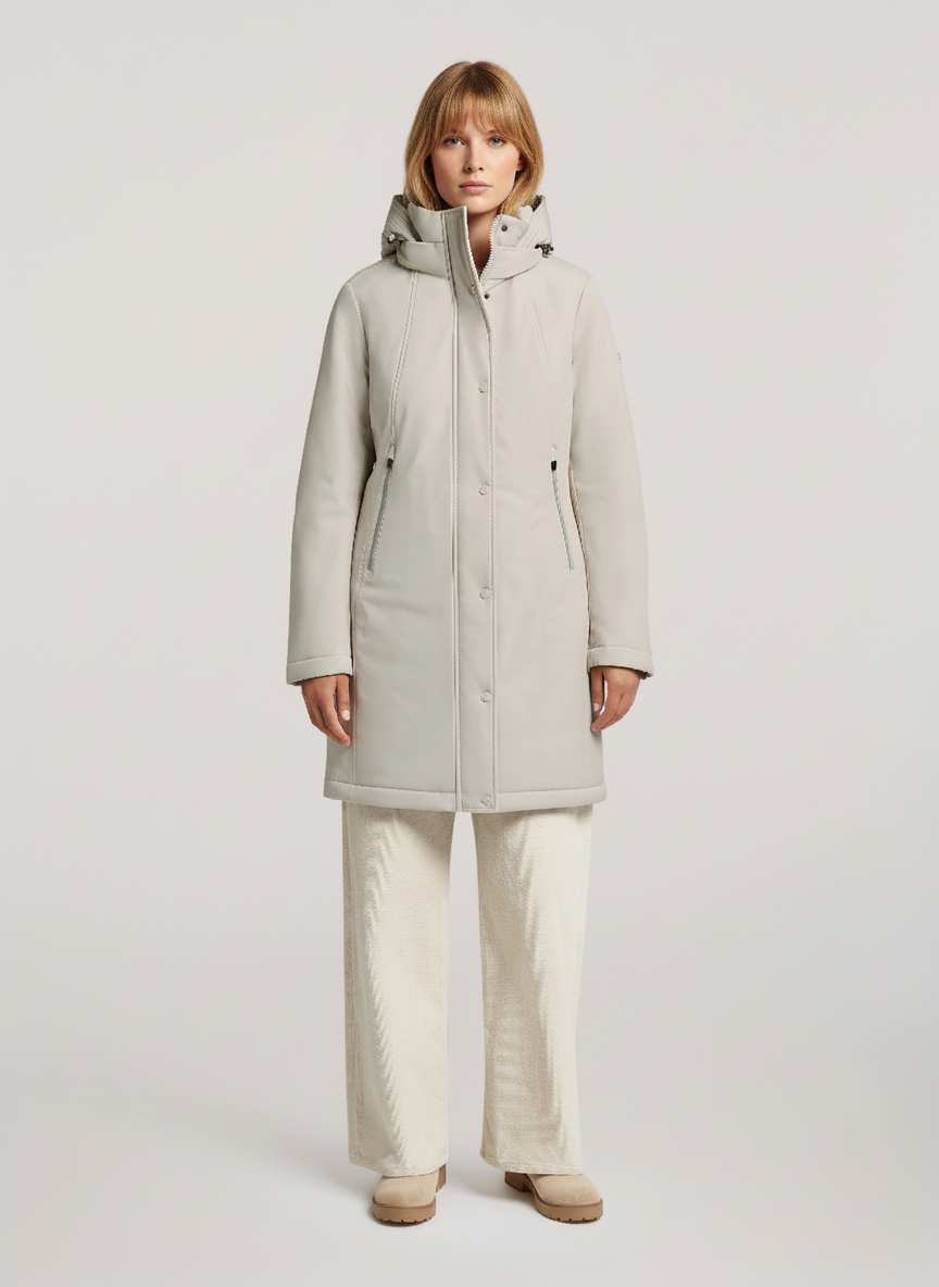 Waterproof 3-Layer Functional Jacket – Stylish & Comfortable Outdoor Wear | WHITE 1