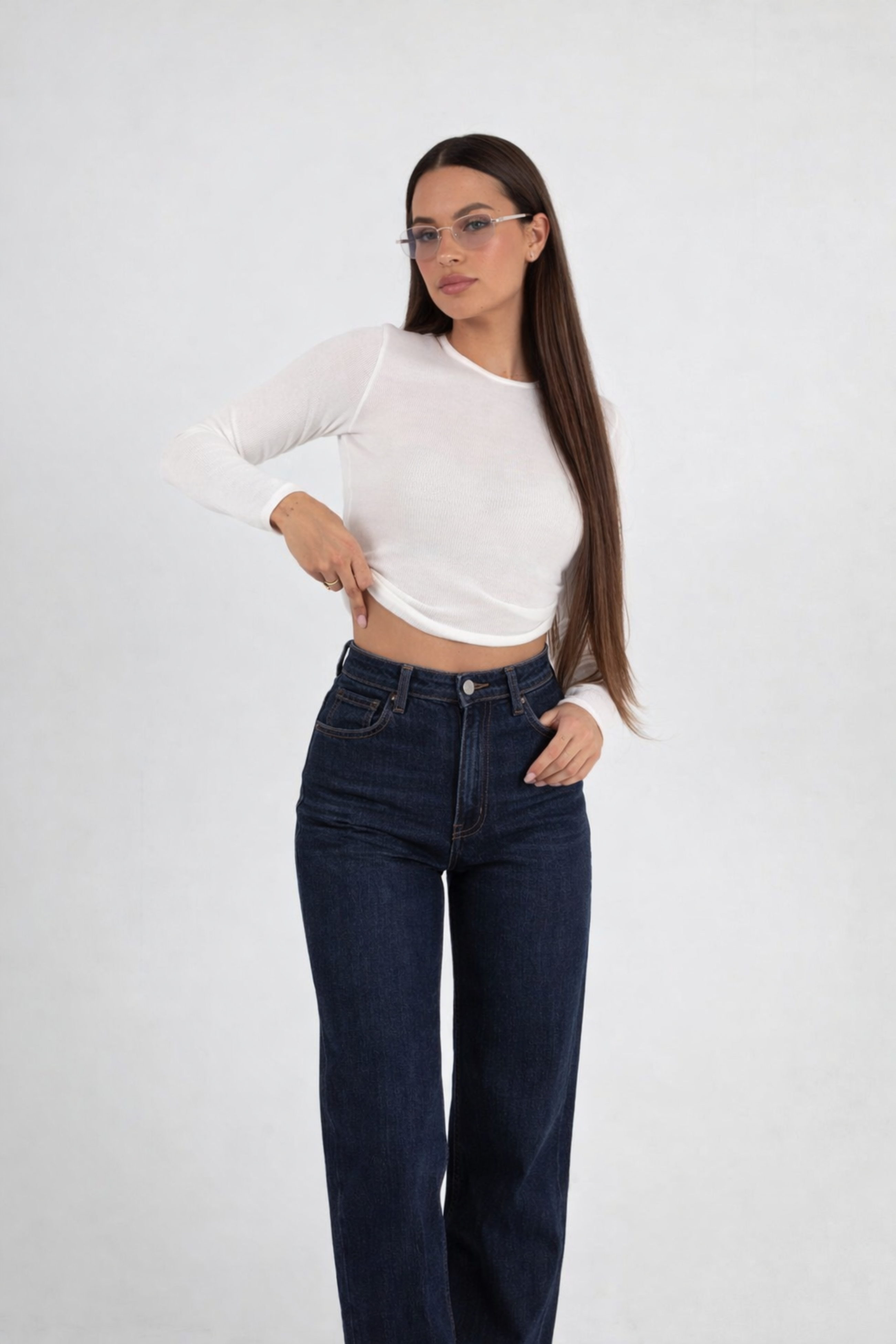 Women’s Body-Hugging Cotton Slim Fit Sweater – Second-Skin Feel with Seamless Finish 3