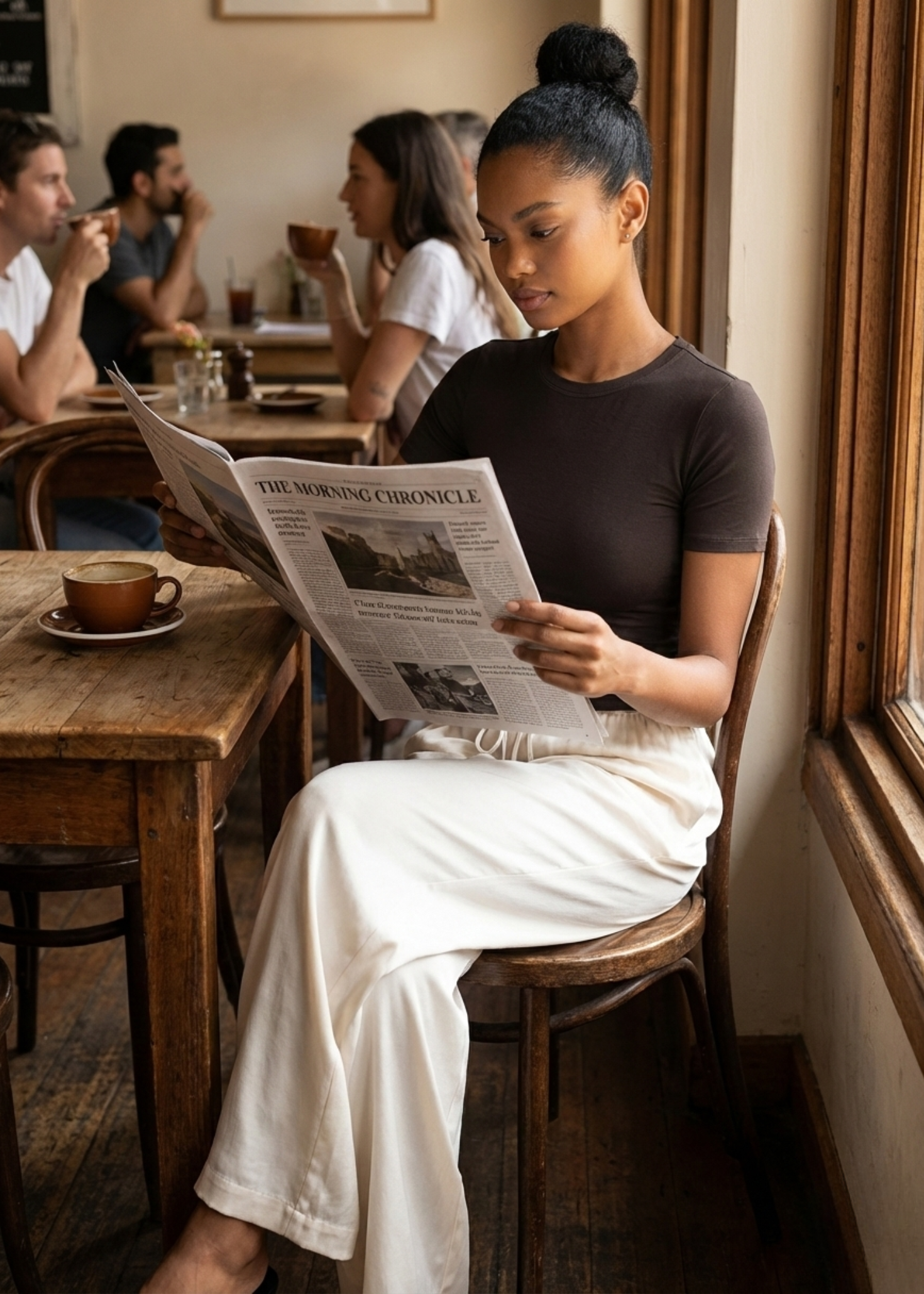 Women’s Ultra-Soft Fitted T-Shirt – Second-Skin Feel & Effortless Sophistication | LIFESTYLE