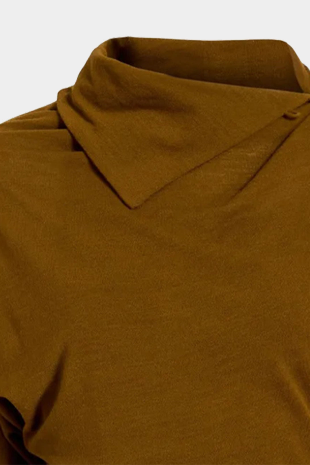 Women’s Draped Long Sleeve Top – Sculpting Soft-Touch Elegance