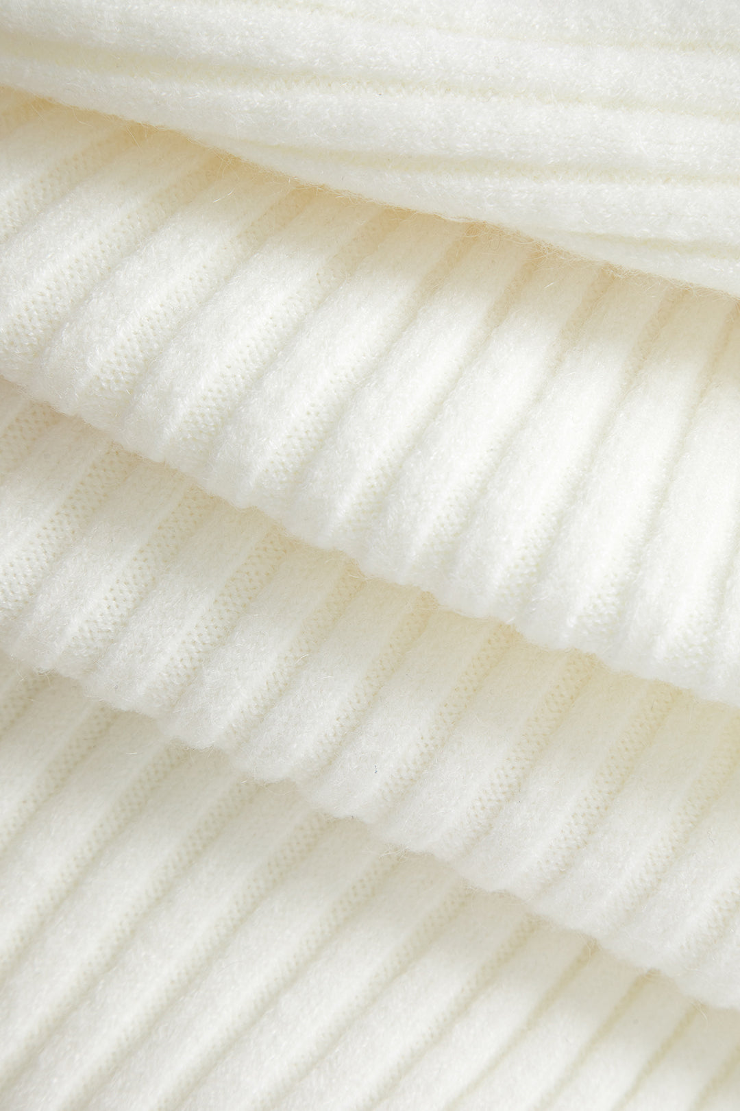 Basic Solid Sweater Long-Sleeve Top