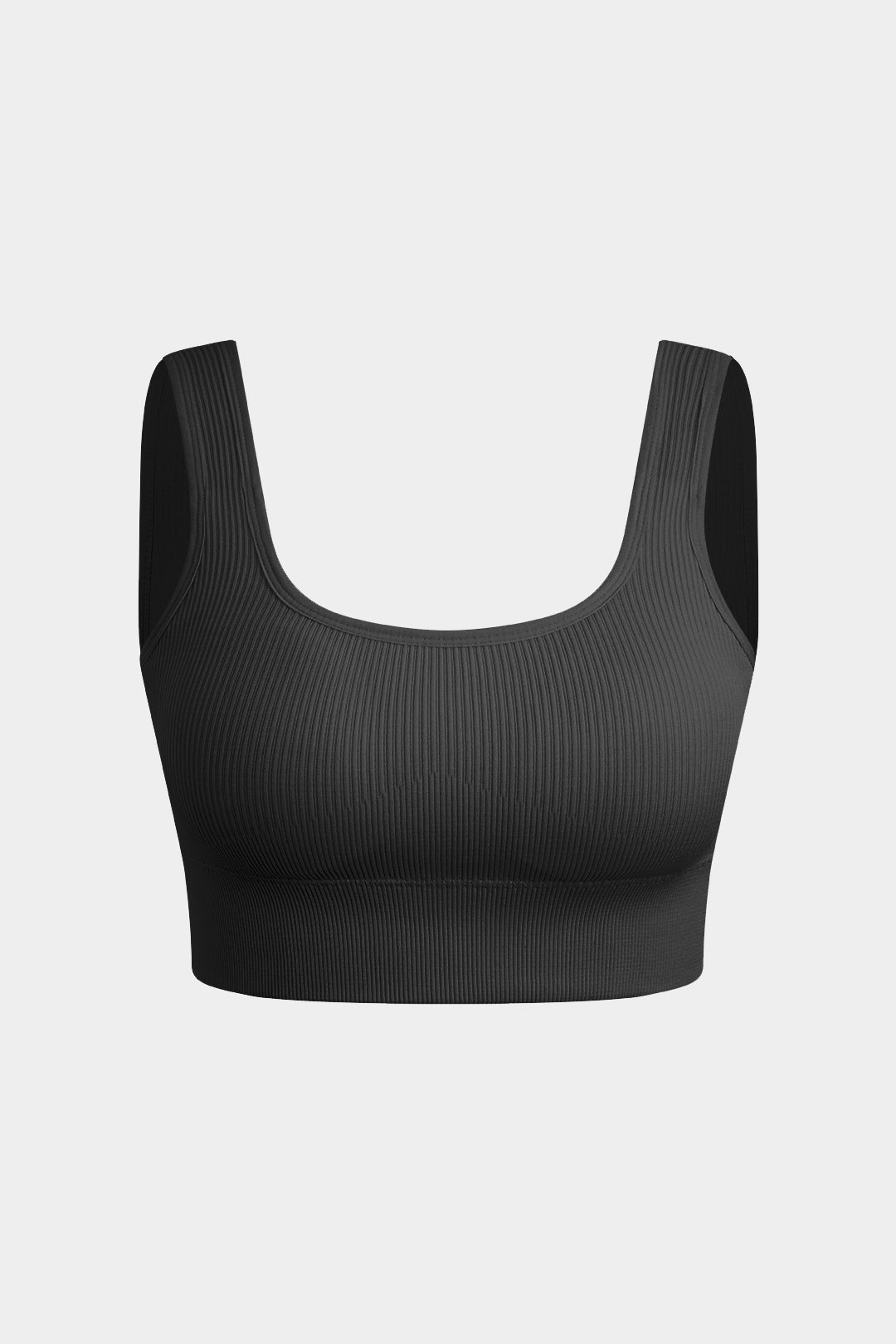 Basic yoga tank top and shorts set