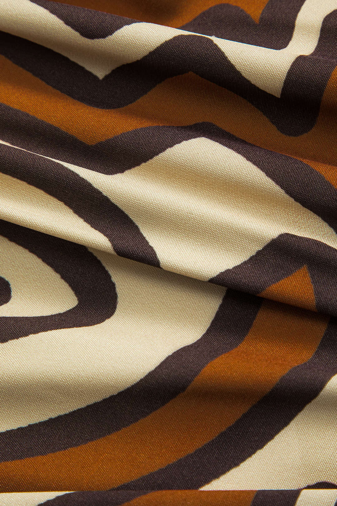 Bohemian print tie front short sleeve shirt