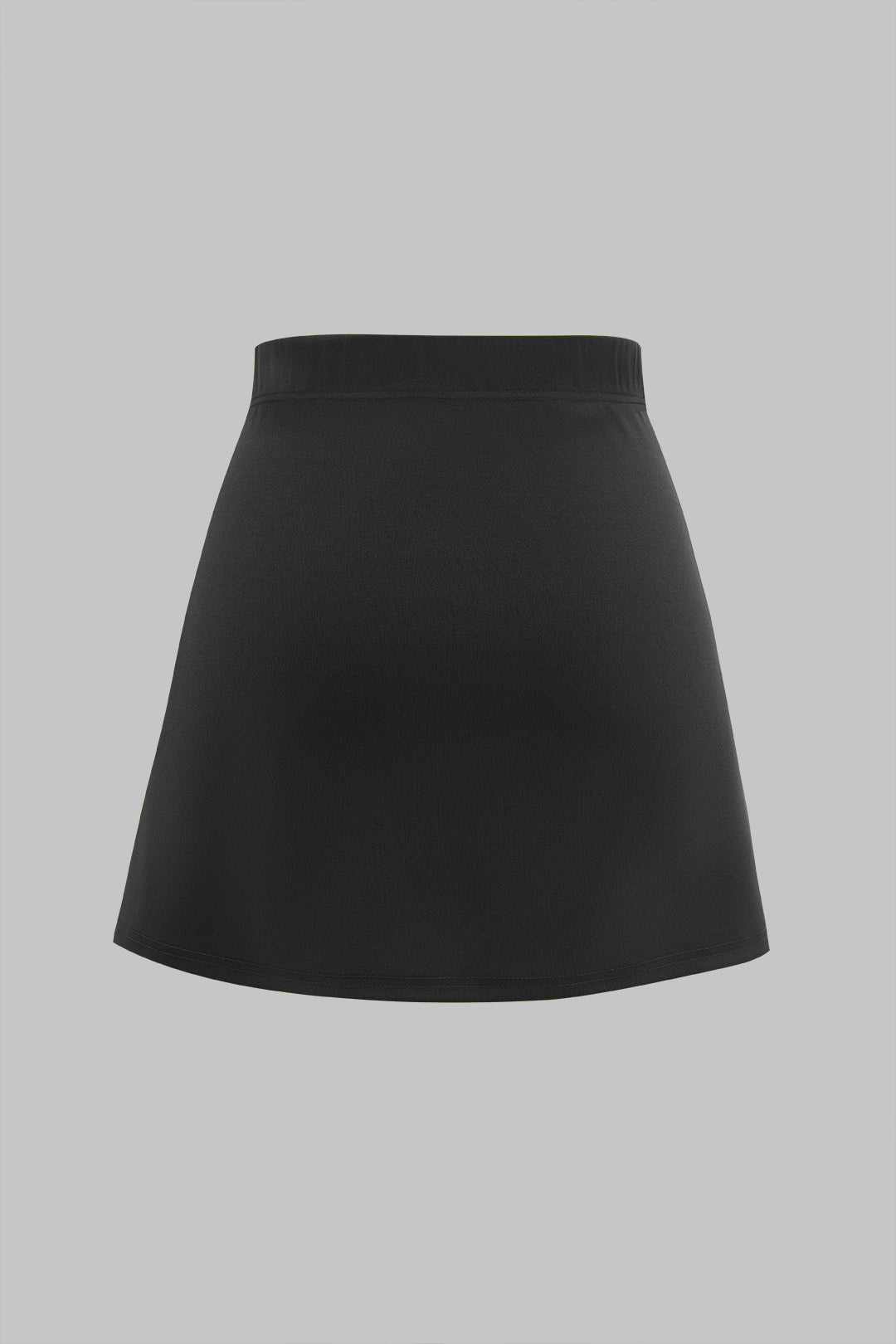 Asymmetrical patchwork skirt