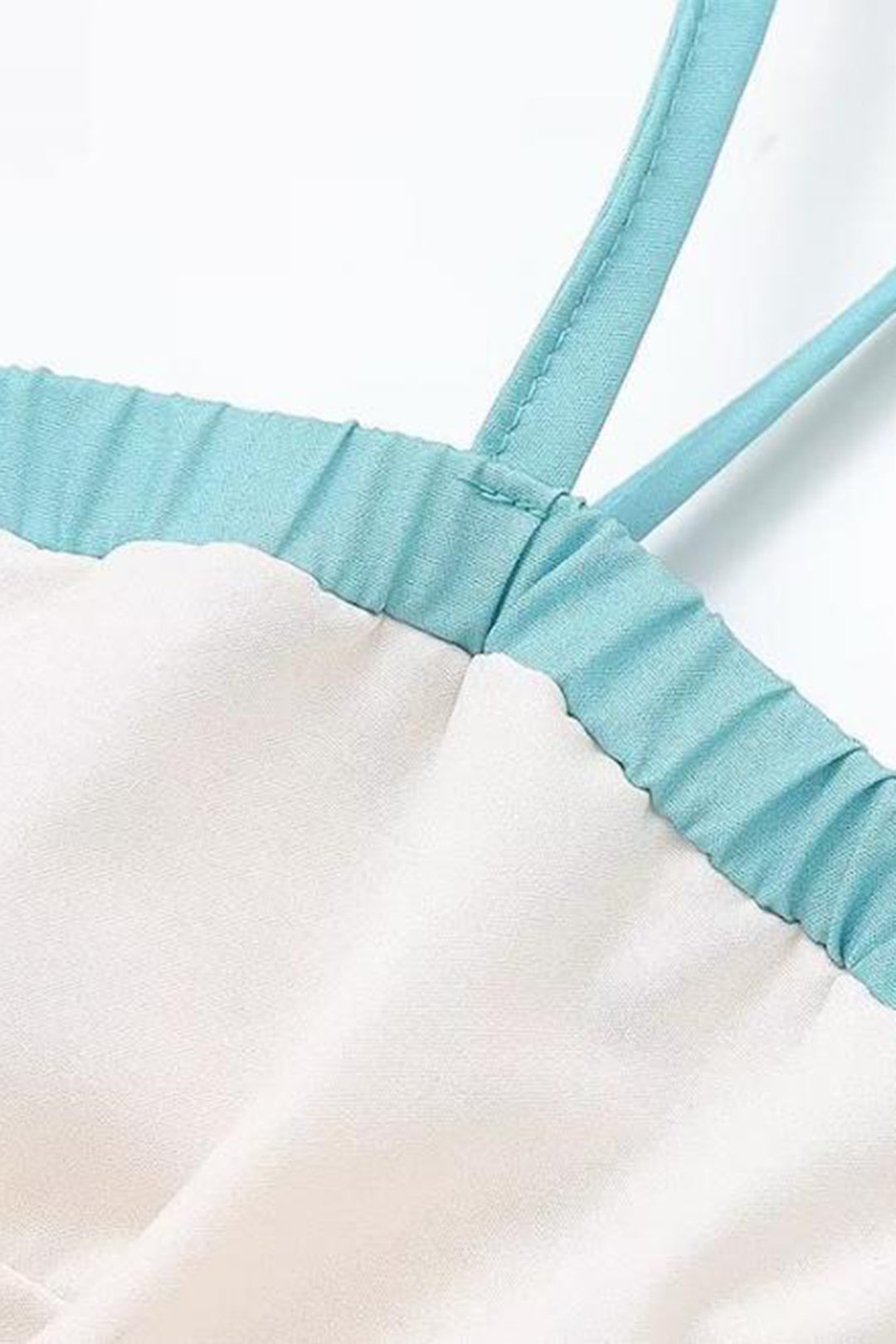 Artistic Print Slip Midi Dress