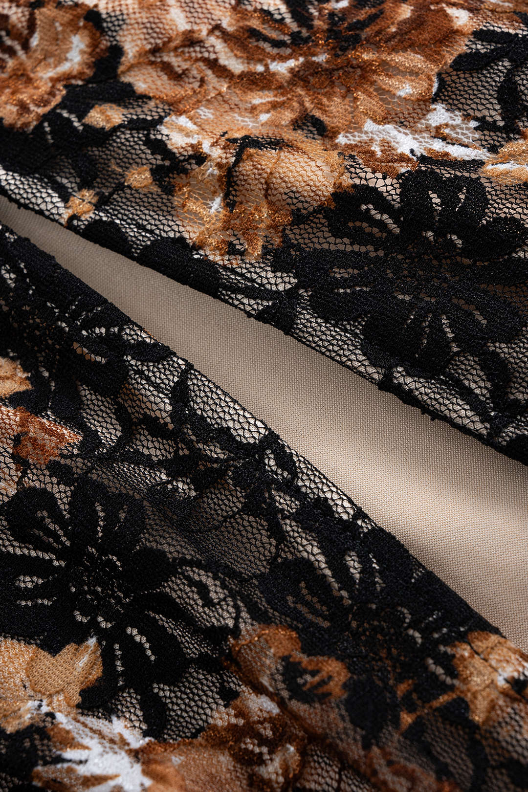 Floral Print Lace Patchwork Slip Underwire Sleeveless Maxi Dress