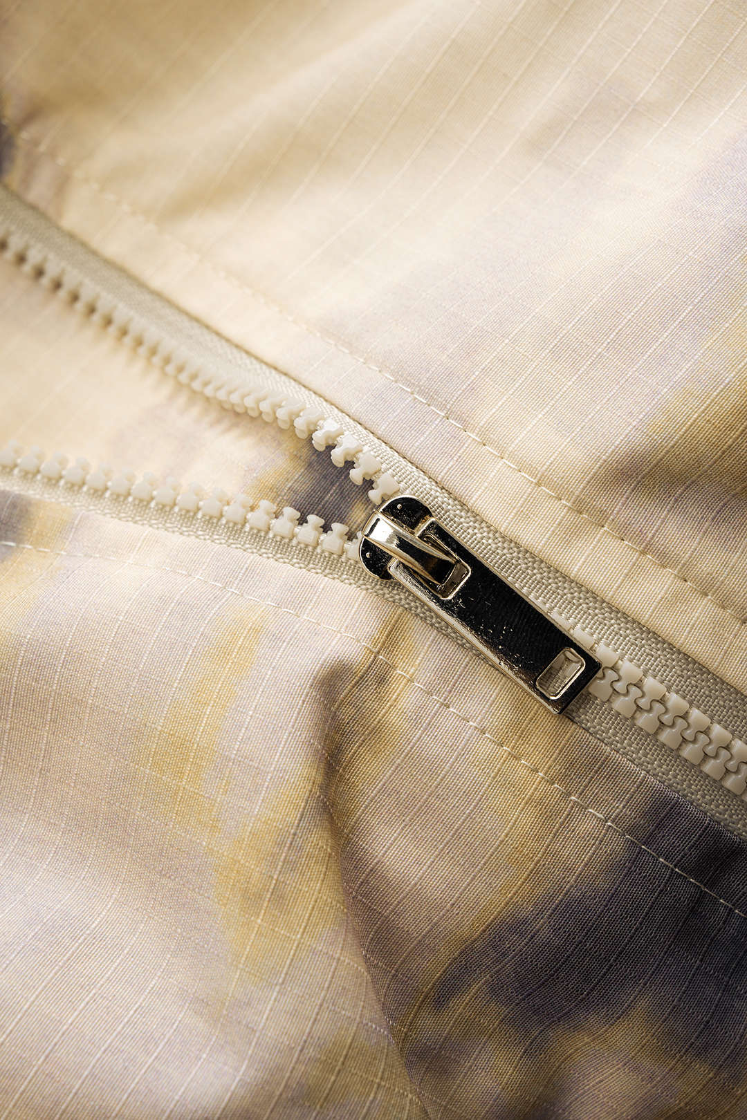 Batik Print Zipper Jacket