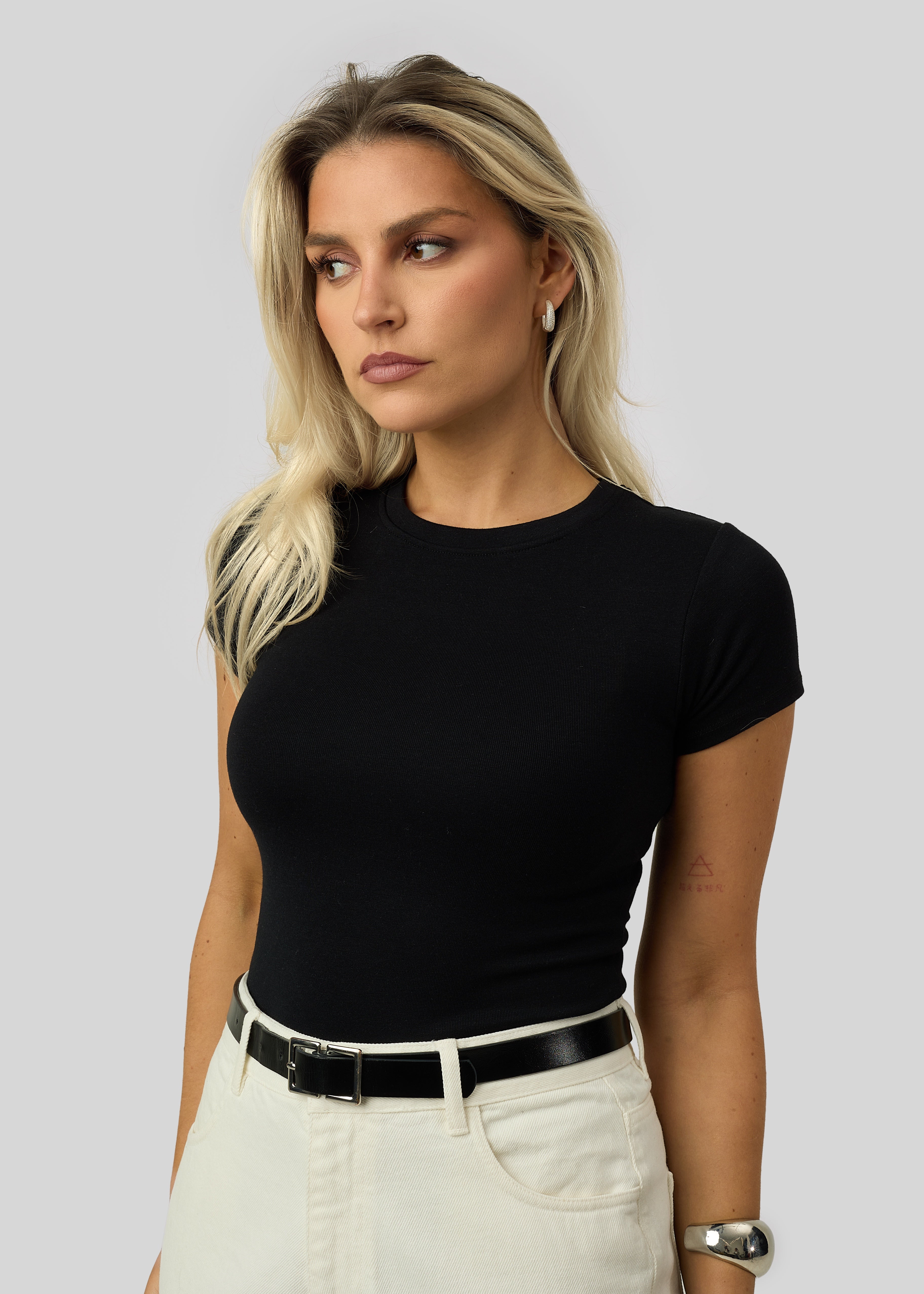 Ryder Baby Tee - Black