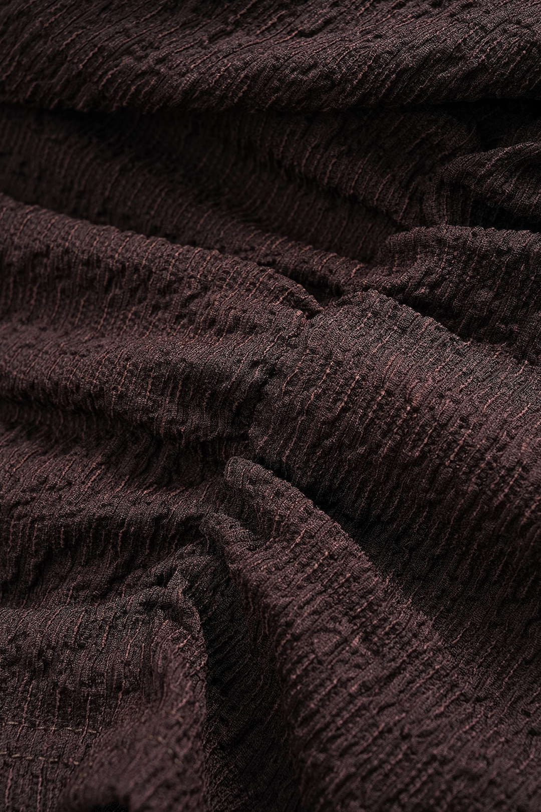 Asymmetrical Neck Long-Sleeve Top And Pants Set 