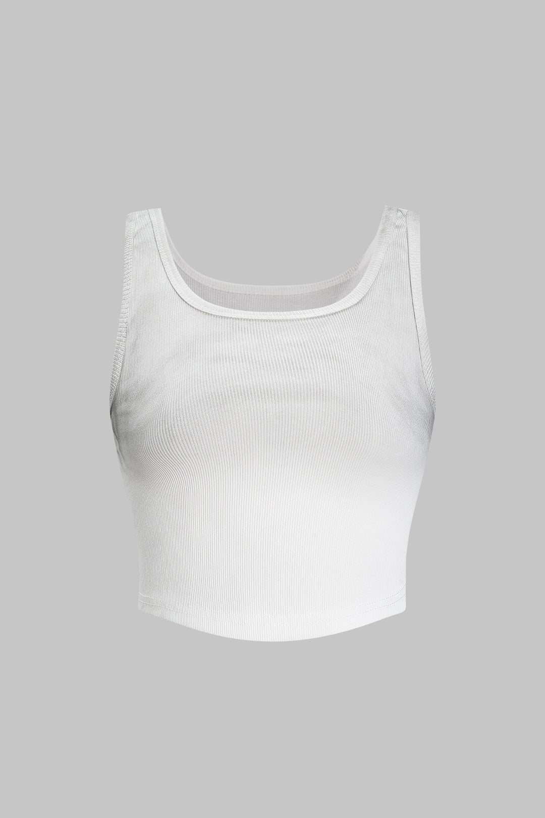 Basic ribbed tank top 