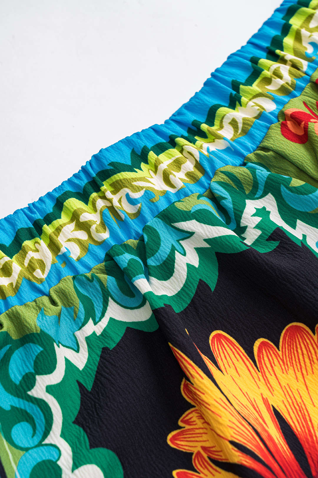 Bohemian Floral Print Shorts 